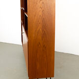 Danish Teak Highboard with Bar Compartment