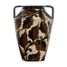 Art Deco vase in glazed ceramic