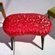 Ensemble de 3 tabourets Art déco des années 1940