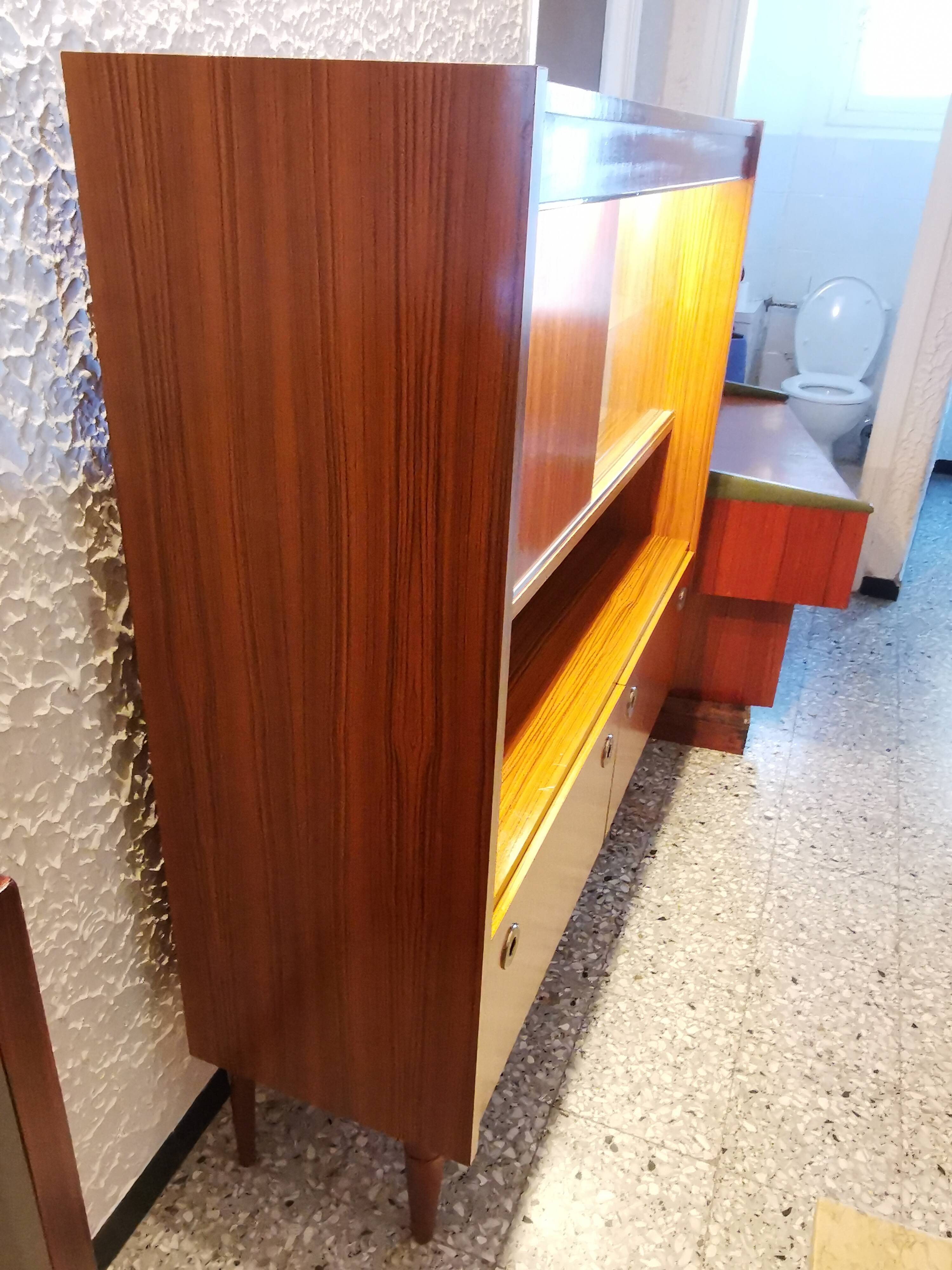 High Danish teak enfilade