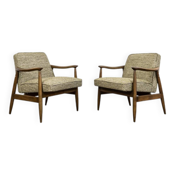 Mid Century Armchairs By Juliusz Kędziorek, Poland, 1960s, Set Of 2