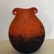 Glass paste vase