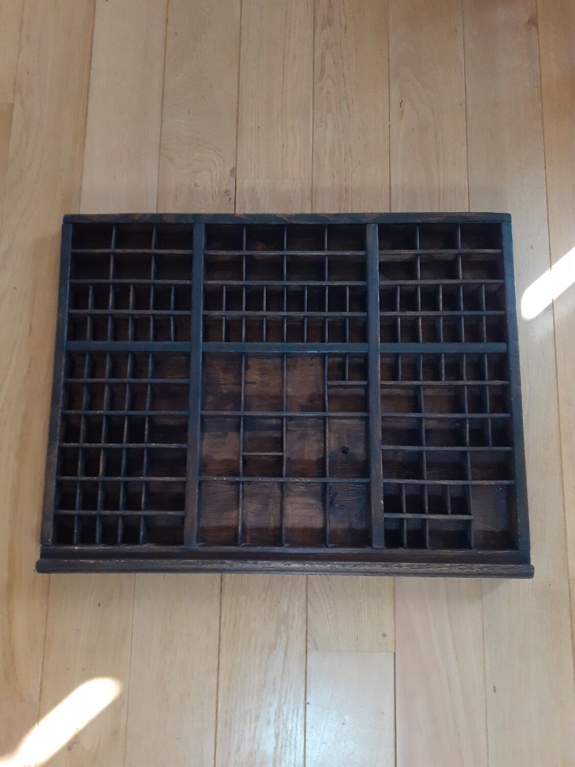 Printing rack for shelf