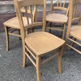 Set of 4 vintage bistro chairs