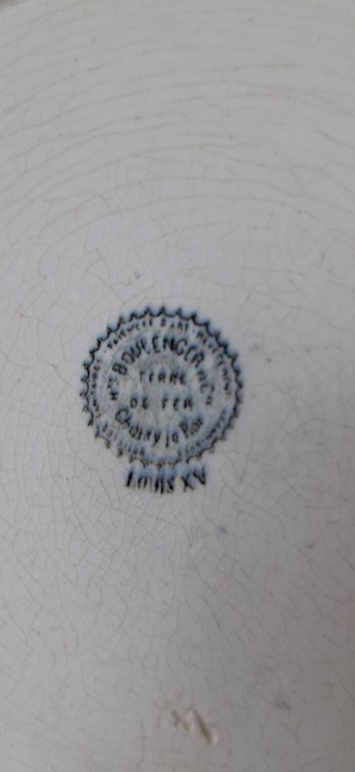 Plat HB&Cie Terre de fer modèle LXV