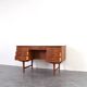 Mid-Century Modern Danish Teak Executive Desk, 1960s