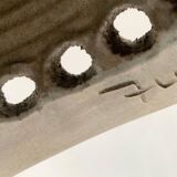 Brutalist ceramic pendant from the mid-century modern period by Judi Kunst.