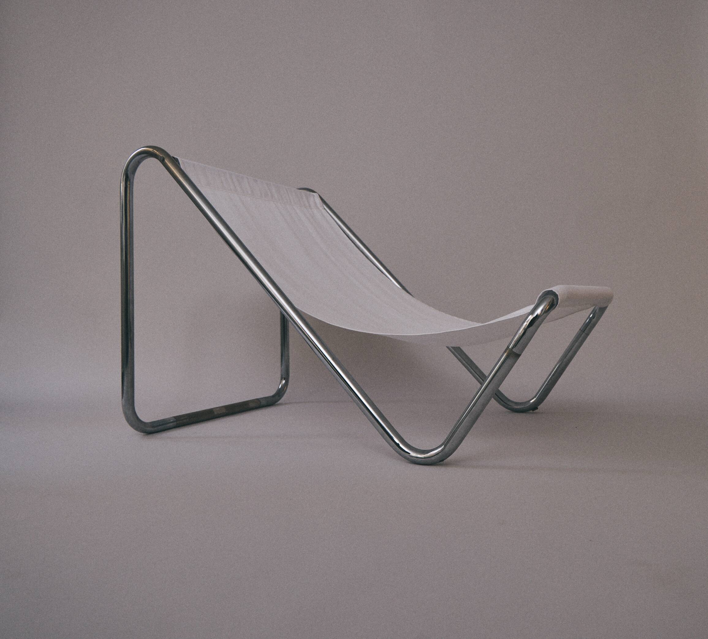Vintage minimalist armchair