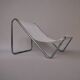 Vintage minimalist armchair