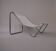 Vintage minimalist armchair