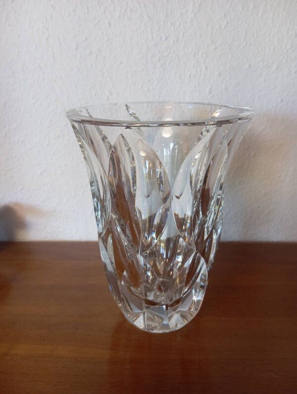 Ancien grand vase Cristal de Saint Louis