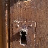 Old large molded door