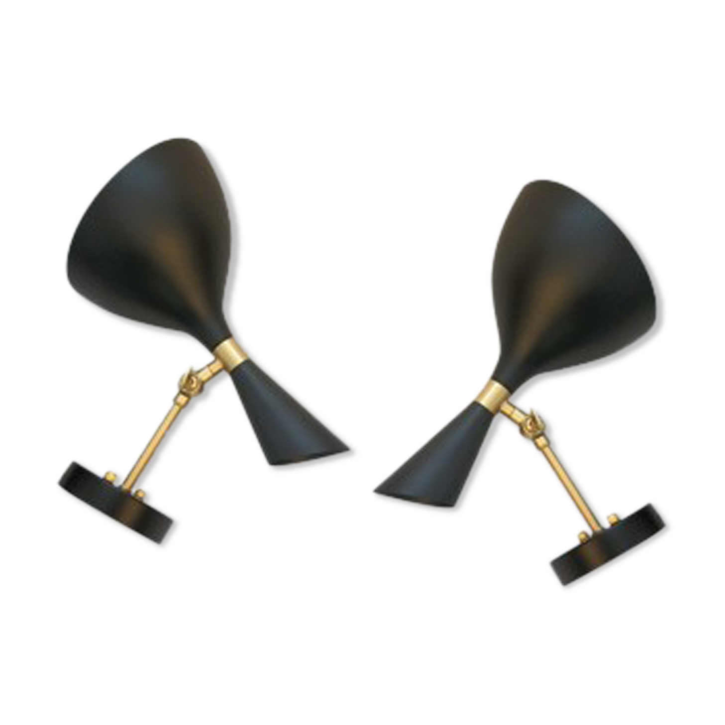 Pair of nordic wall lamps