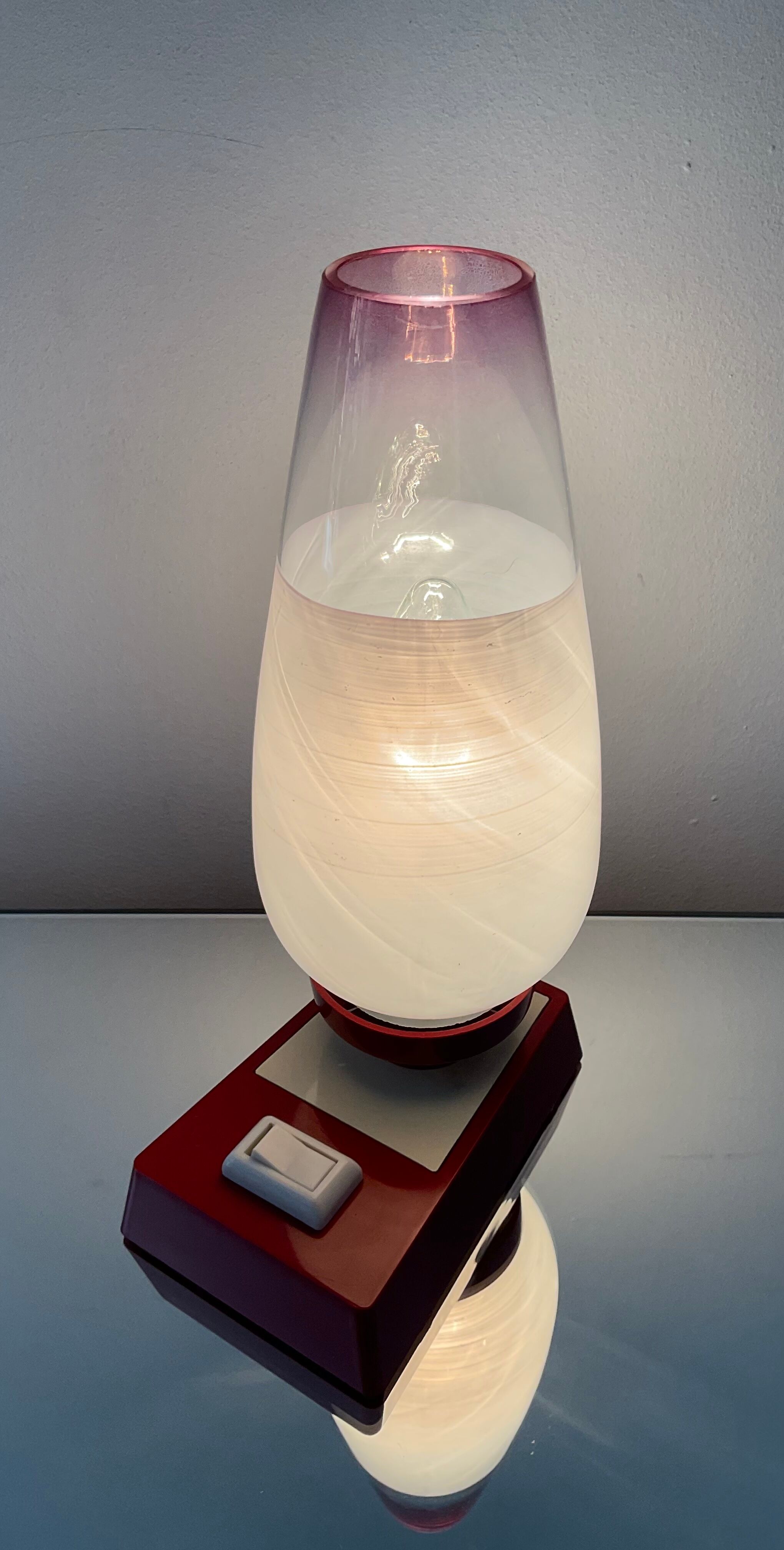 Asymmetrical lamp from the 50s-60s