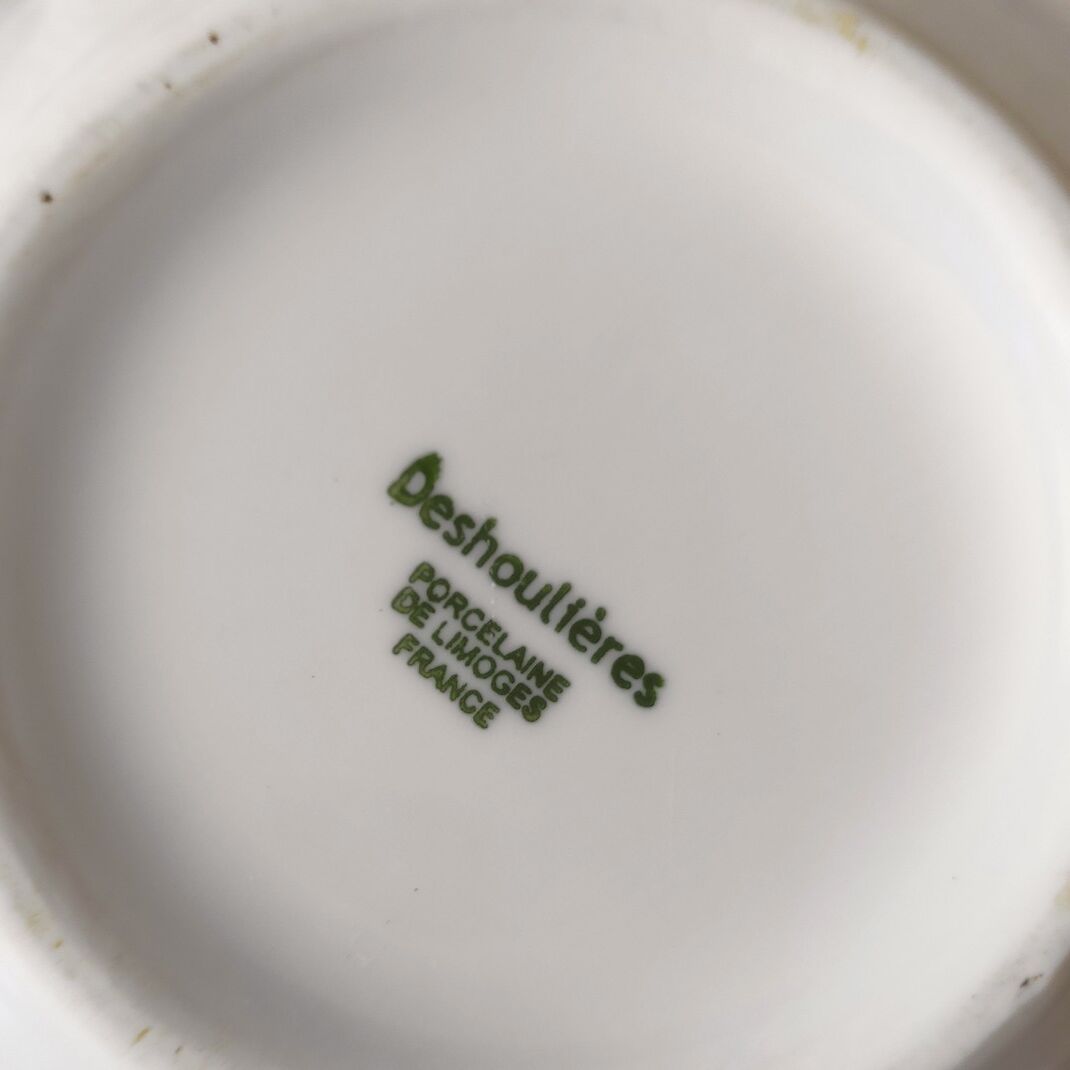 Théière en porcelaine Deshoulières