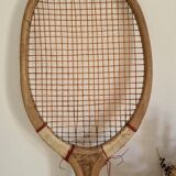 Old wooden racket