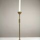 Brass Candlestick — Art Deco / Modernist Style, Belgium, circa 1920s–1940s