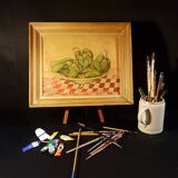 Painting on wood