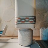 Travertine lamp
