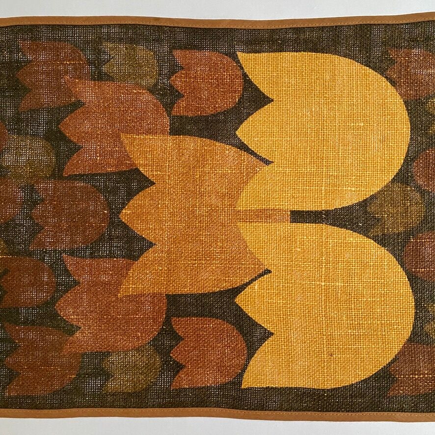 Vintage Scandinavian table runner 70