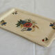 Vintage cake dish model Agreste, Digoin Sarreguemines