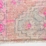 Handmade Faded Color Turkish Door Mat Rug