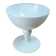 Vintage white opaline footed bowl