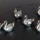 Swan card holder, menu holder or knife holder