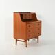 Scandinavian secrétaire with pull-out shelf, 1960s