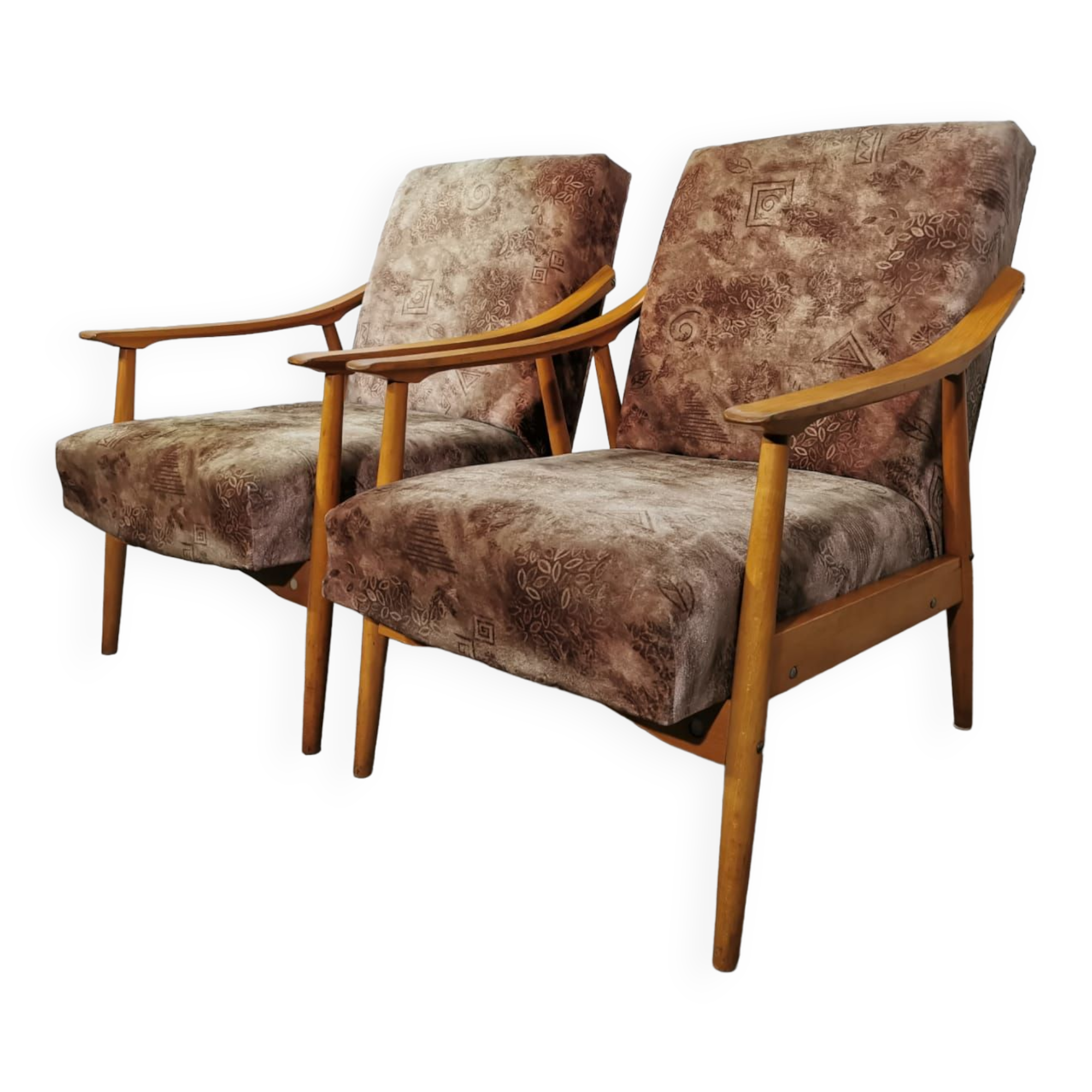 Pair of Tatra armchairs