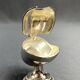 Individual ashtray with metal clasp