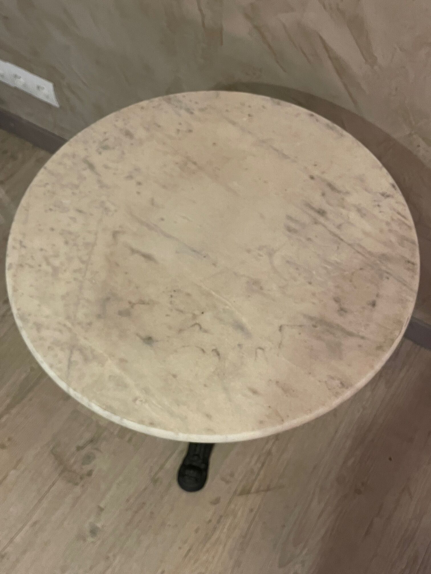 Marble bistro table