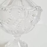 Bonbonnière vintage Evita en cristal - années 1970