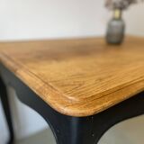 Regency style table in solid oak