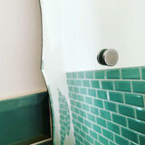 Art Deco beveled mirror