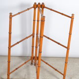 Porte-serviette imitation bambou 3 branches