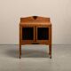 Art Deco Amsterdam School Tea or Display Cabinet in solid oak, Netherlands