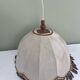 Suspension vintage perles en bois