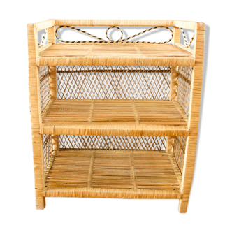 Shelve to be placed in rattan