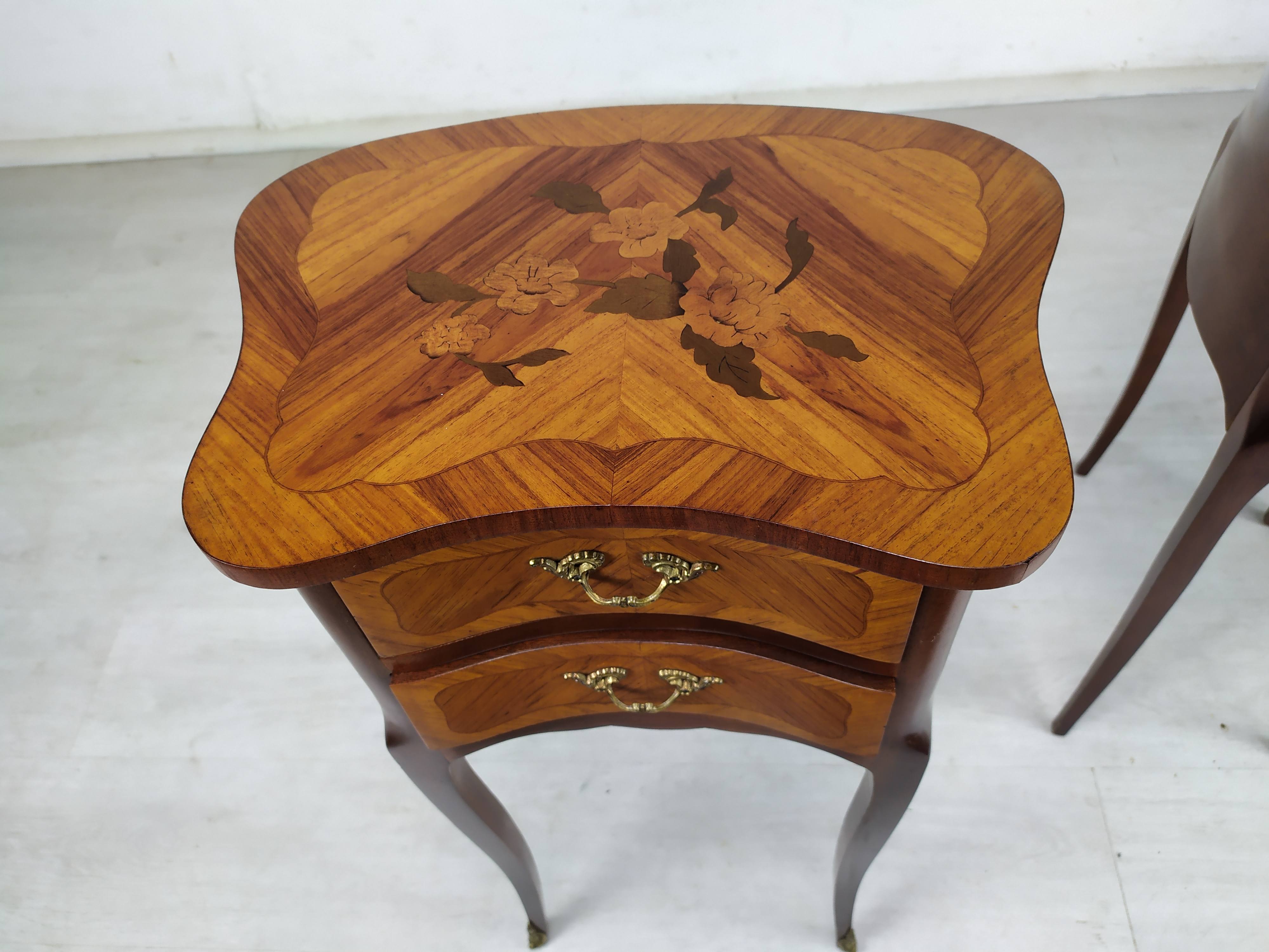 Pair of Louis XV bedside tables