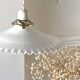 Suspension en opaline