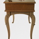 Art Deco style dressing table in mahogany gooseneck mirror