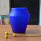 Blue vase