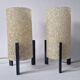 Pair of Midcentury Table Lamps Rockets, Germany, 1970s