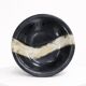 Ceramic plate – black with natural shading