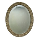 Miroir ovale biseauté XIXème