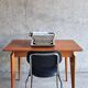 Vintage compass foot desk