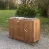 Art Deco oak sideboard