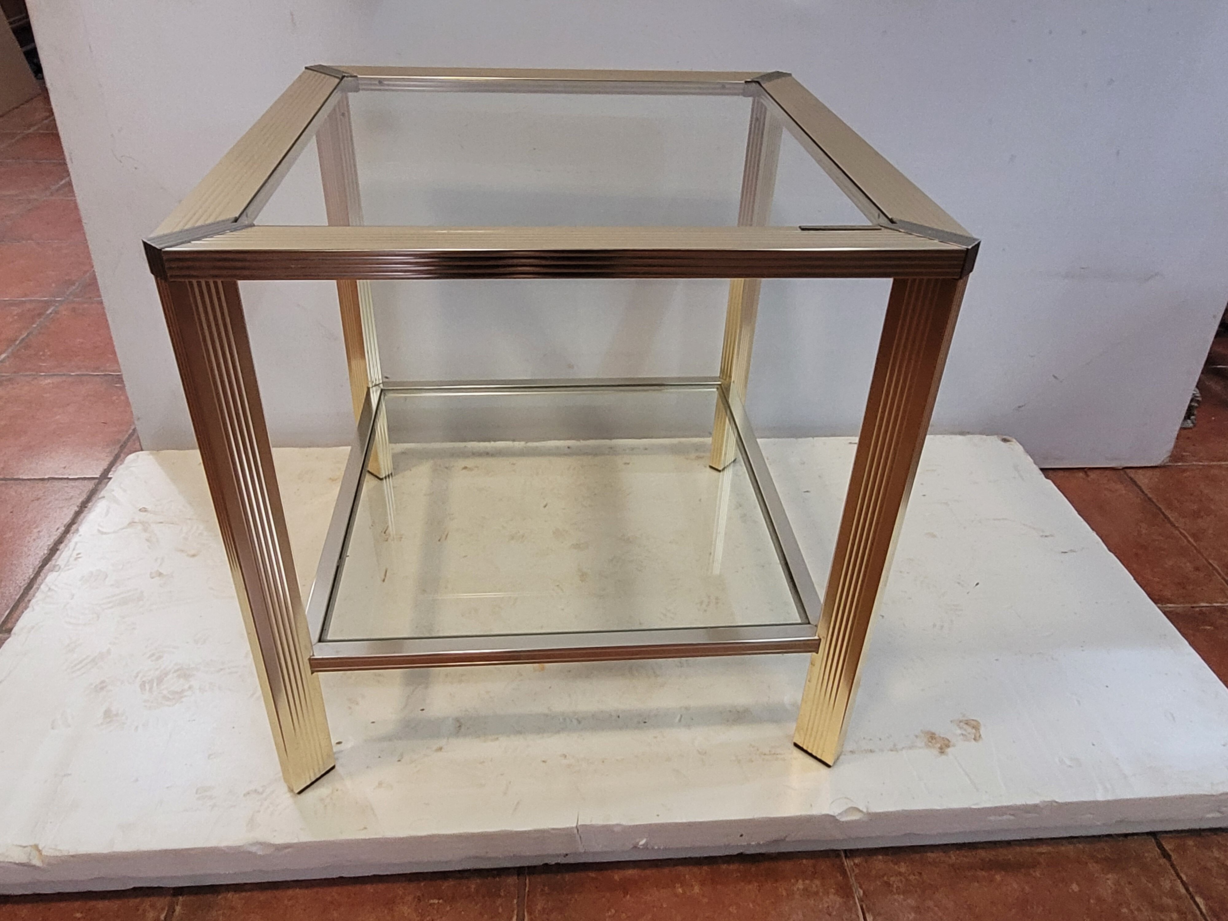 Coffee table signed Pierre Vandel