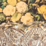 Cut Crystal Ice Bucket